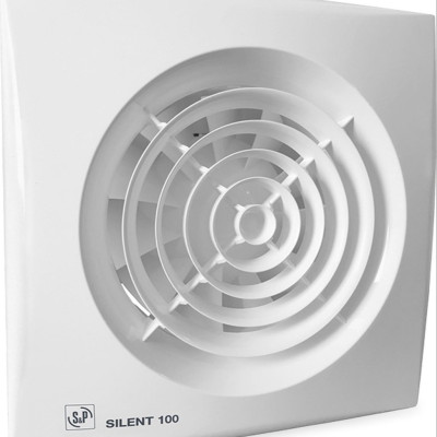 Silent-100 CZ - Badkamer ventilator Ø100 92m³/h