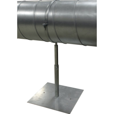PST-300 - Voetsteunen voor rondkanaal - 300x300mm